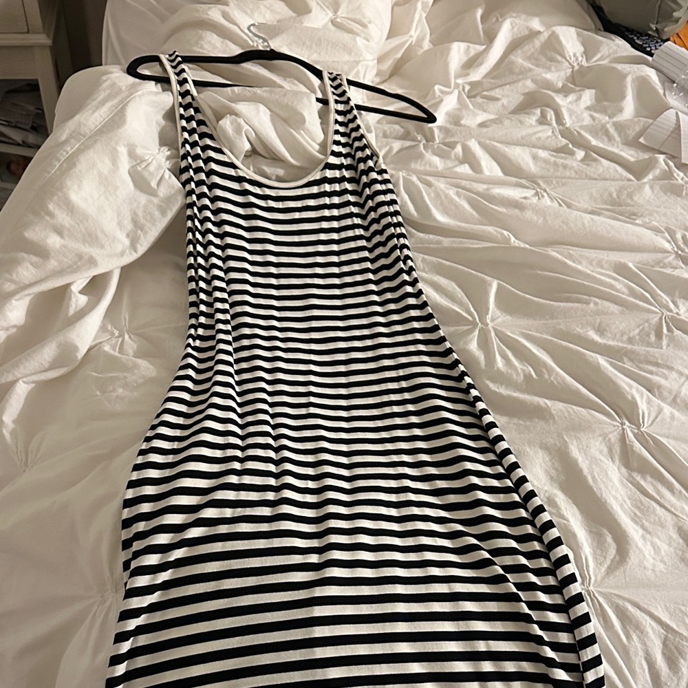 Rebecca Minkoff Monochrome Striped Dress